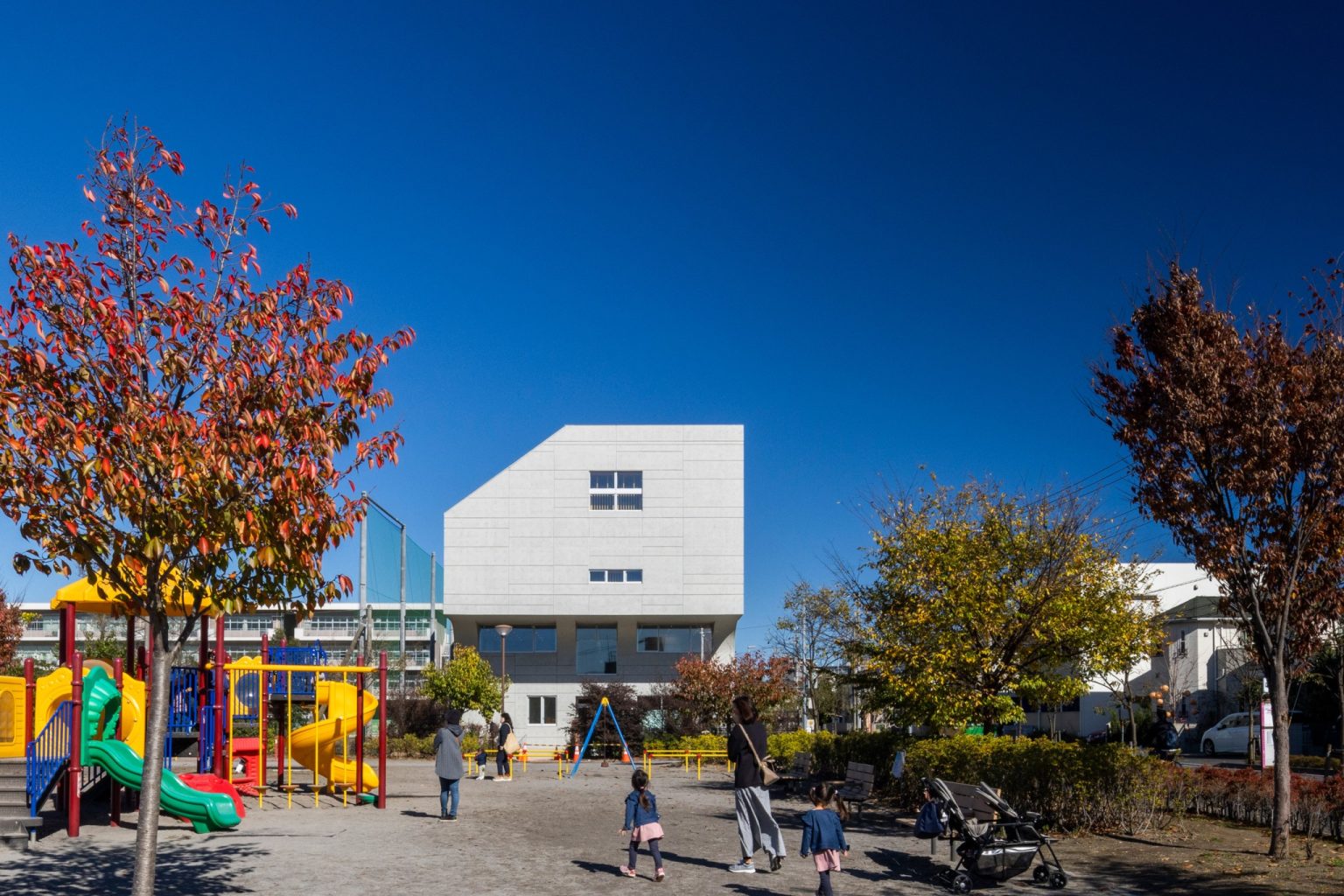 南流山地域図書館・児童センター_外観001