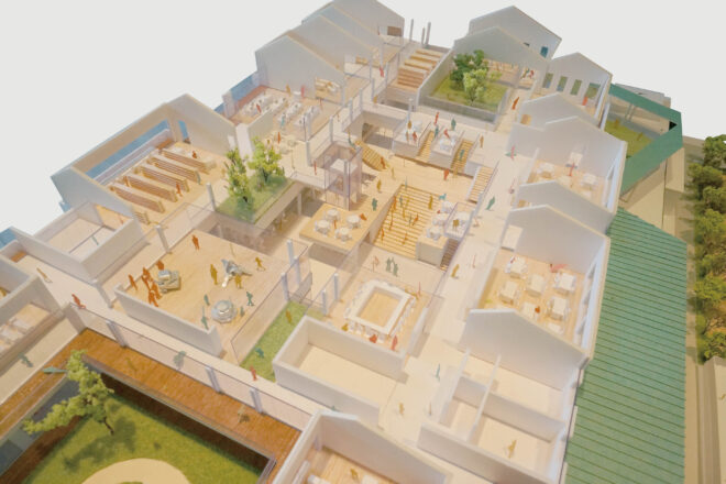 M市中学校計画案