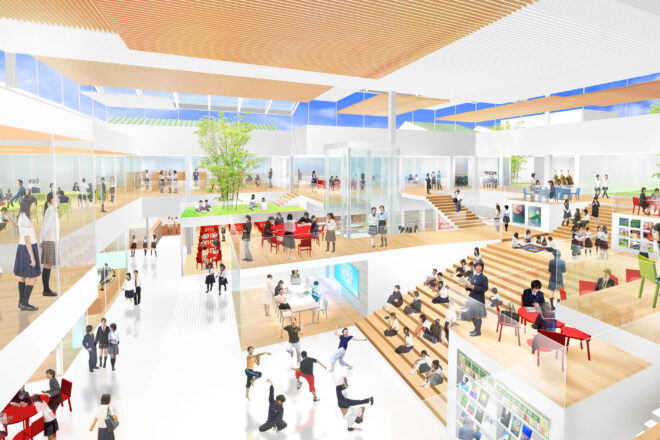 M市中学校計画案