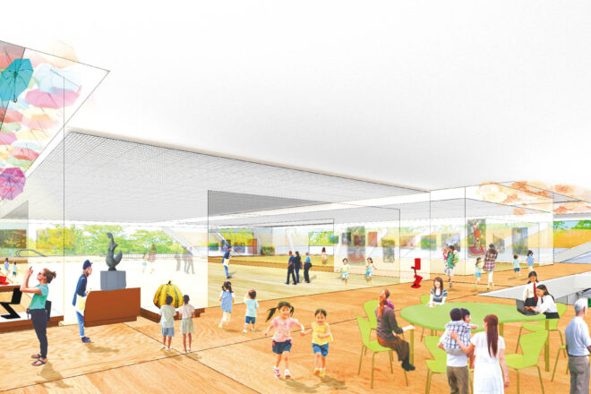 F県新県立美術館計画案