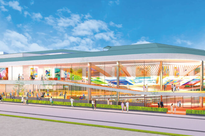 F県新県立美術館計画案