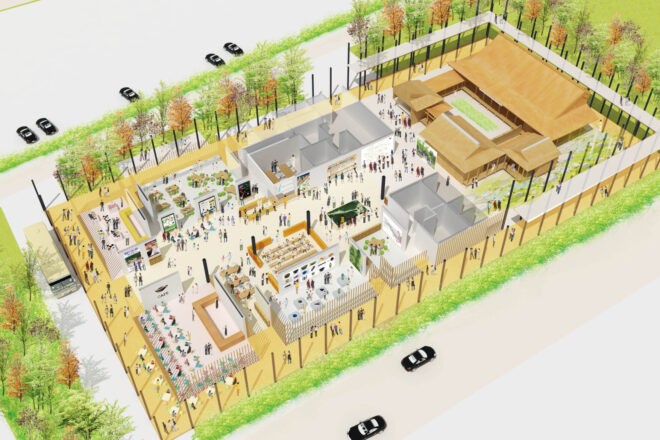 F県A氏遺跡博物館計画案