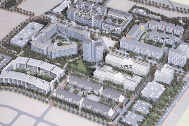 長野市今井ニュータウン (オリンピック選手村)