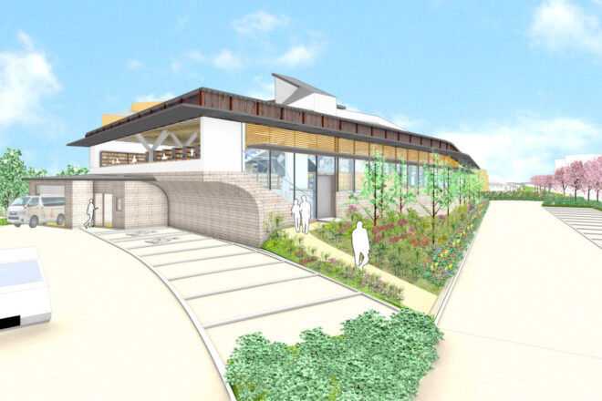 T県M町立図書館